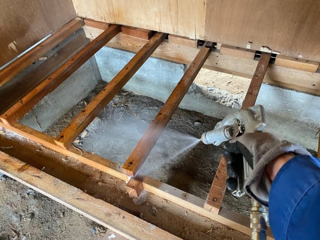 シロアリ駆除の流れ｜調査から施工完了まで